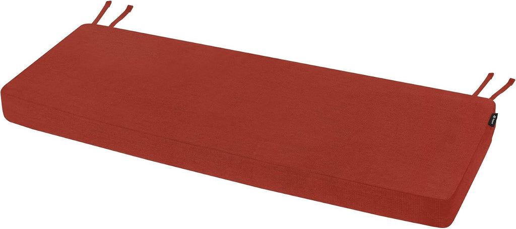 Favoyard Outdoor Bench Cushion Red 42 x 16 inch
