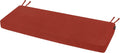 Favoyard Outdoor Bench Cushion Red 42 x 16 inch