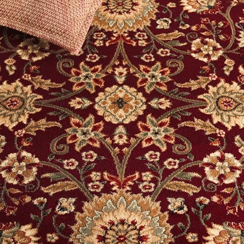 SAFAVIEH Lyndhurst Area Rug 12x18, X-Large Red & Ivory LNH212F