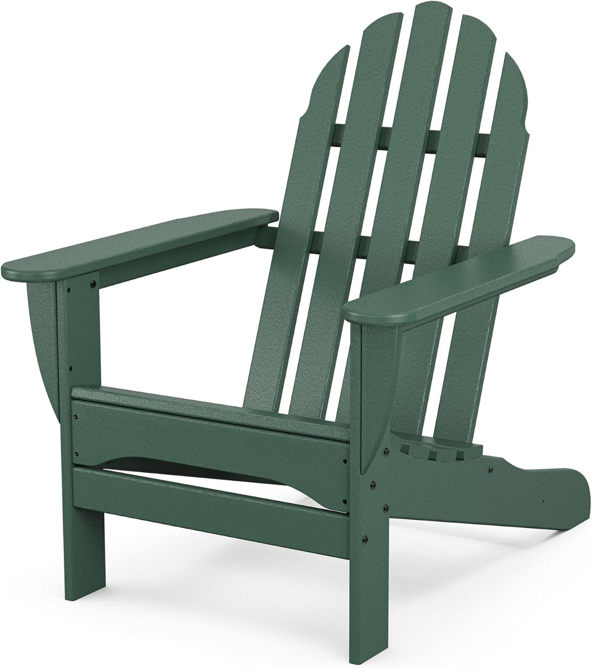 POLYWOOD AD4030GR Classic Outdoor Adirondack Chair, Green