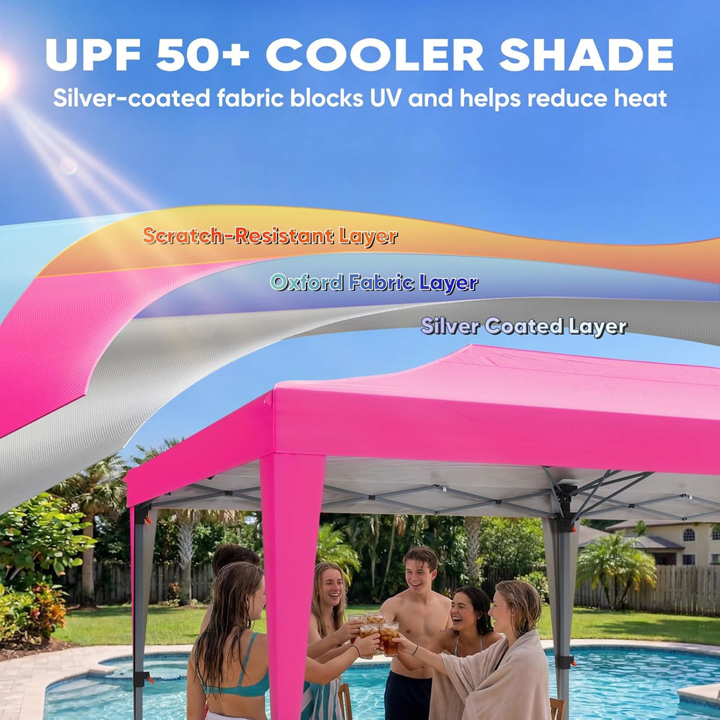 Quictent 10x20 Pop Up Canopy Tent, Event Shelter