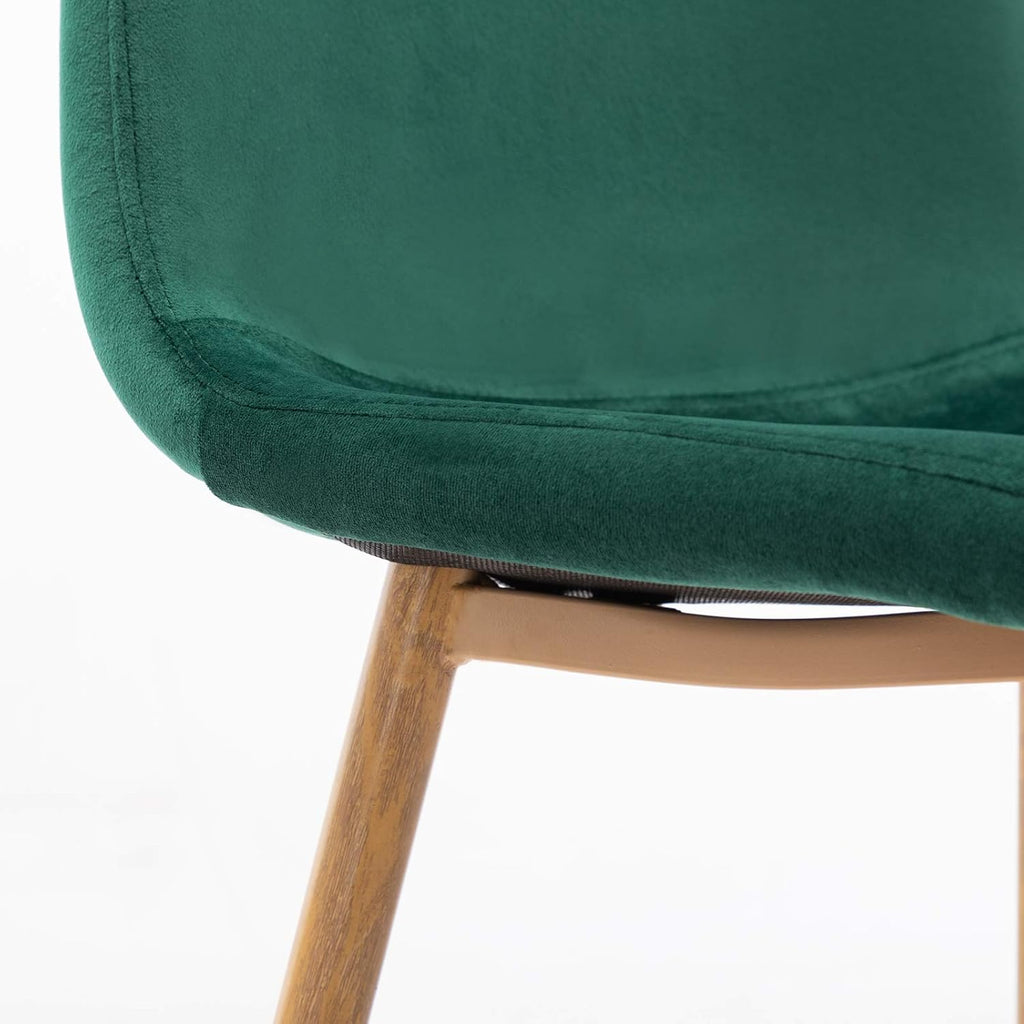 Artist hand Mid‑Century Modern Dining Chairs, Set of 4