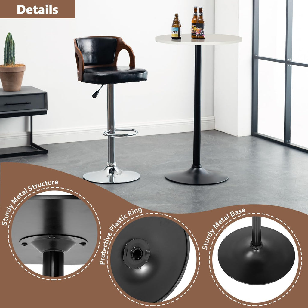 paylesshere bistro bar table 40 inch round table, package contents