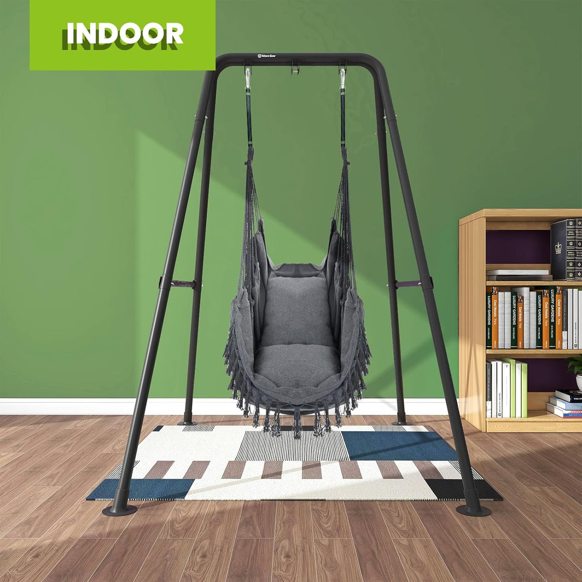 Hammock Chair Stand, Heavy Duty Hammock Stand,300 lbs