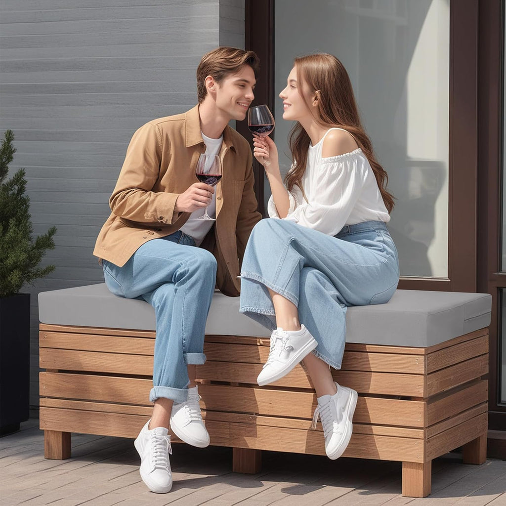 idee-home Outdoor Bench Cushion Waterproof