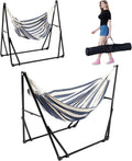 Portable Multifunctional Hammock Chair with Stand for Outside or Inside