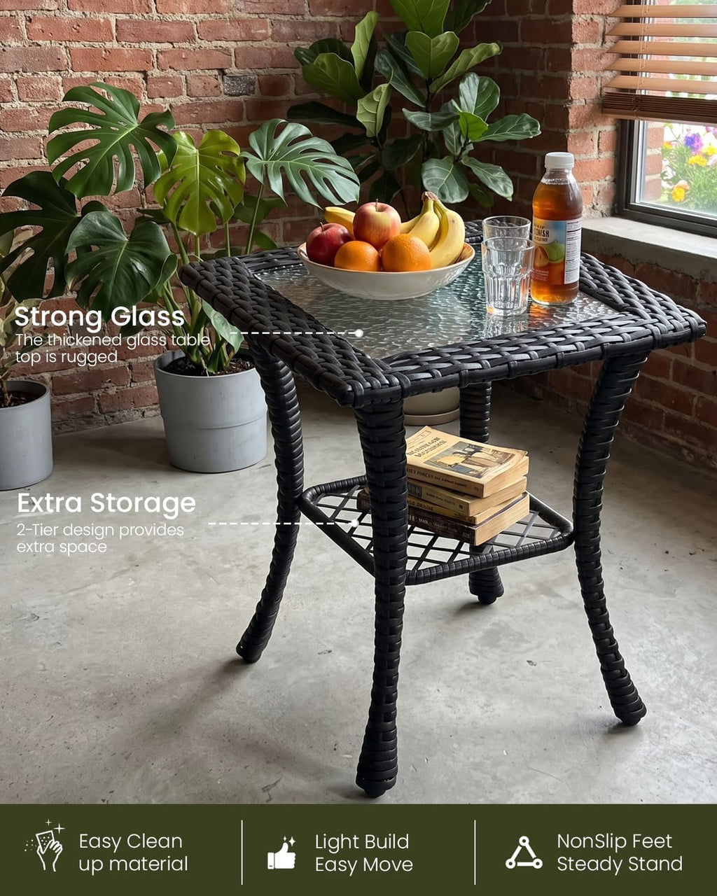 LayinSun 6 Pieces Outdoor Patio Furniture Set