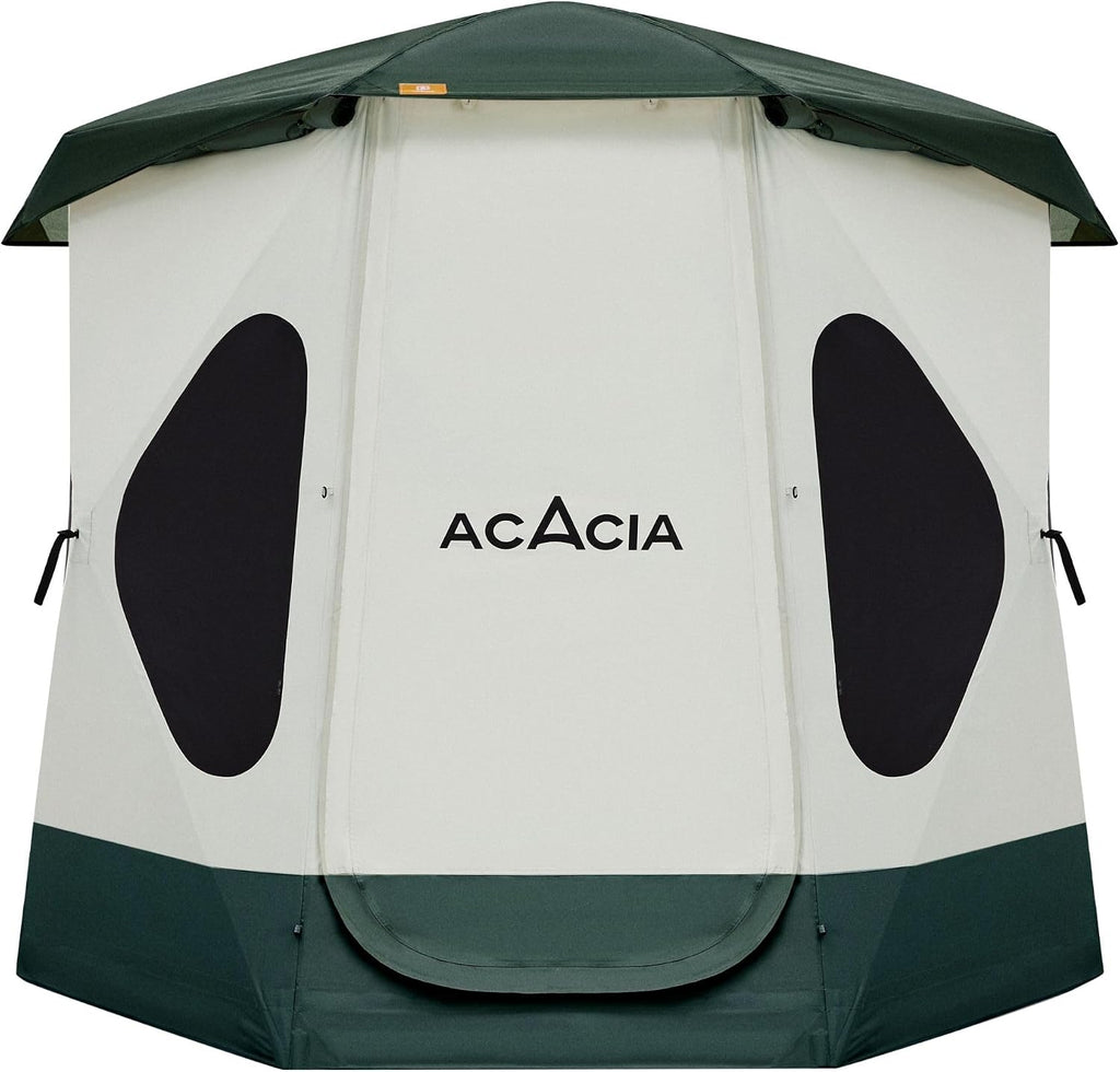 Space Acacia Lite Camping Tent, Pop Up Tents for Camping, Lightweight & Durable Beach Tent, Level 7 Wind Resistance, UPF 50+ | Quick Setup for Camping & Backyard, Banyan