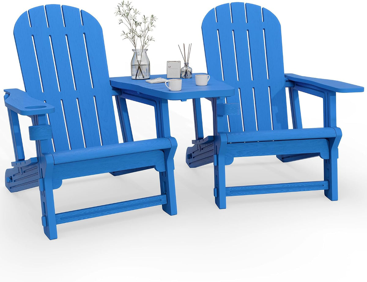 vongrasig adirondack chairs set of 2 with removable on a desk or shelf