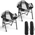 Hammock Camping Chair Set of 2 with Adjustable Backrest