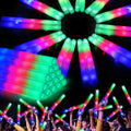 SHQDD 56PCS Foam Glow Sticks Bulk, Light up Foam Sticks with 3 Modes of Color Flashing, Glow Sticks Party Pack, Light up in the Dark Party Supplies for Wedding, Concert, New Year, Halloween
