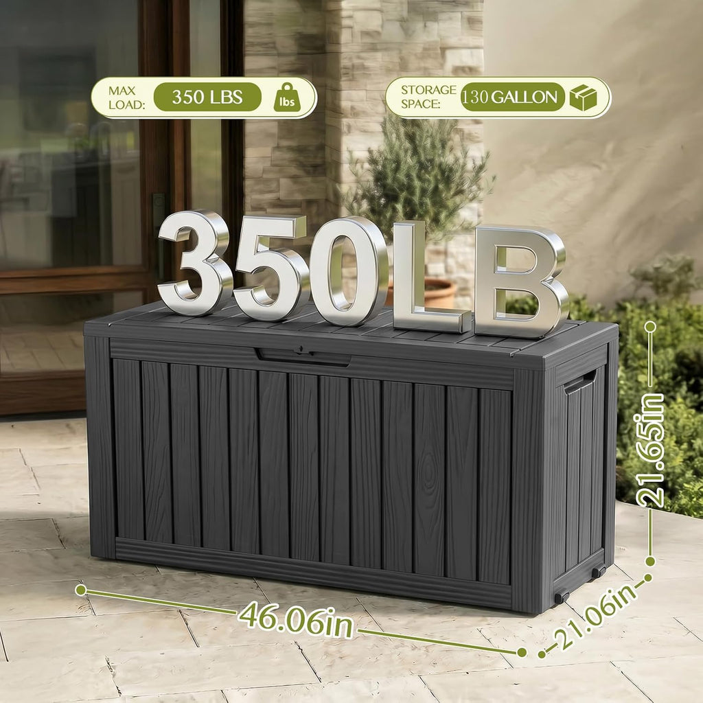 Vixzen 130 Gal Package Delivery Box Lockable Outdoor Storage Boxes