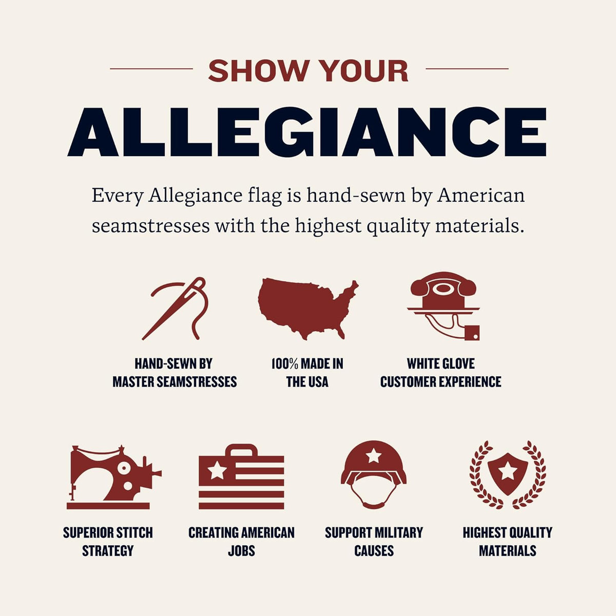 Allegiance American Flags For Outside 4x6 Ft, Made in USA