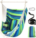 Chihee Hammock Chair Max 500 Lbs 2 Cushions Spreader Bar Strap Carabiner