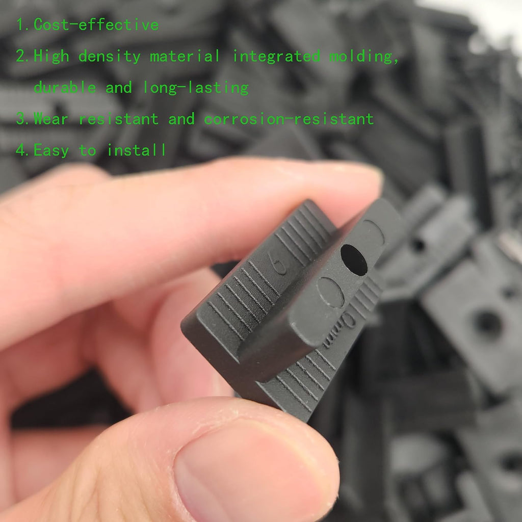 universal hidden deck fasteners - composite decking clips, close-up detail