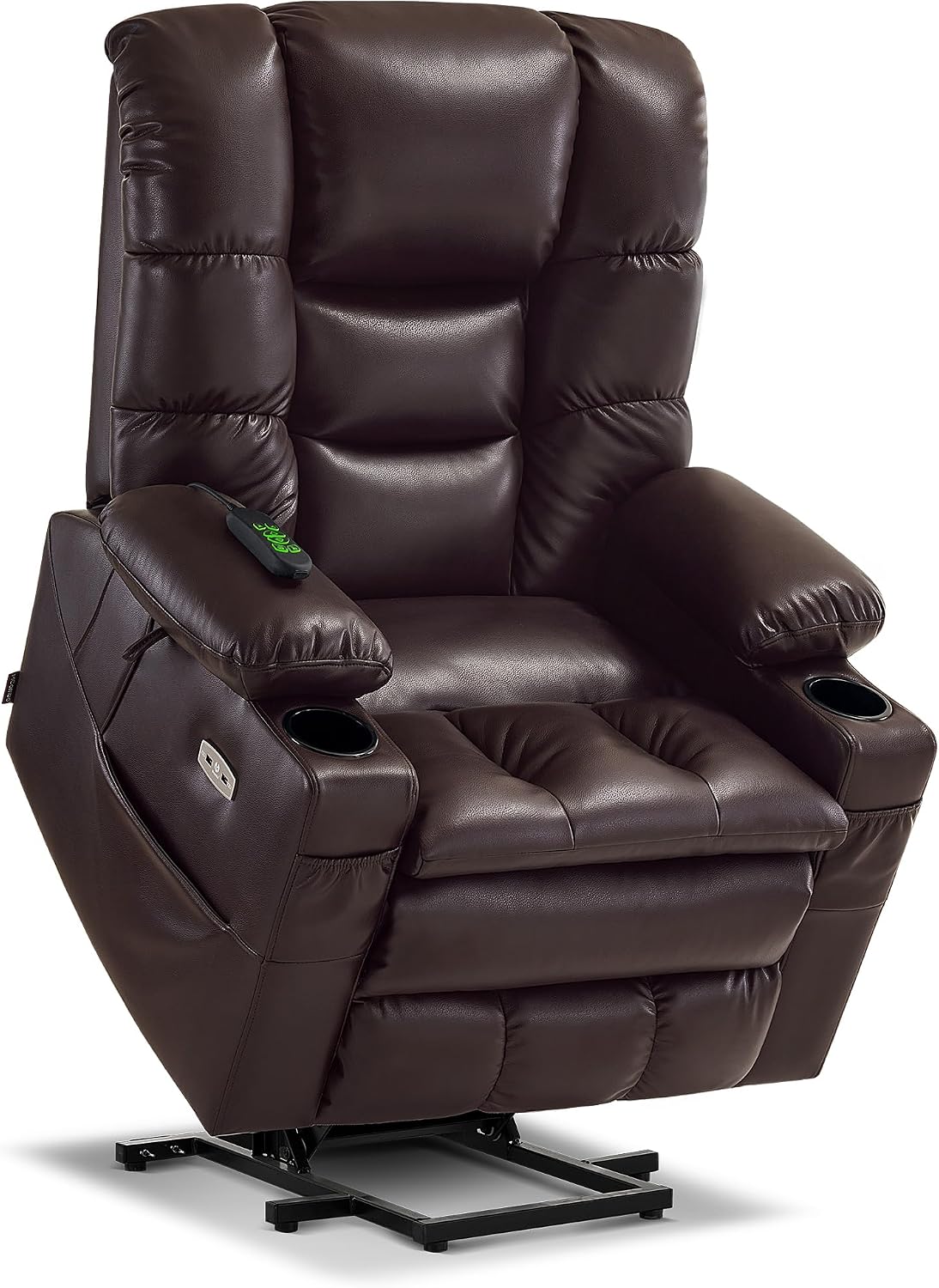 MCombo 3 Motor Large Power Lift Recliner for Elderly, Massage & Heat, 7634