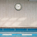 OCEST 16 Inch Waterproof Outdoor Wall Clock, Thermometer Hygrometer