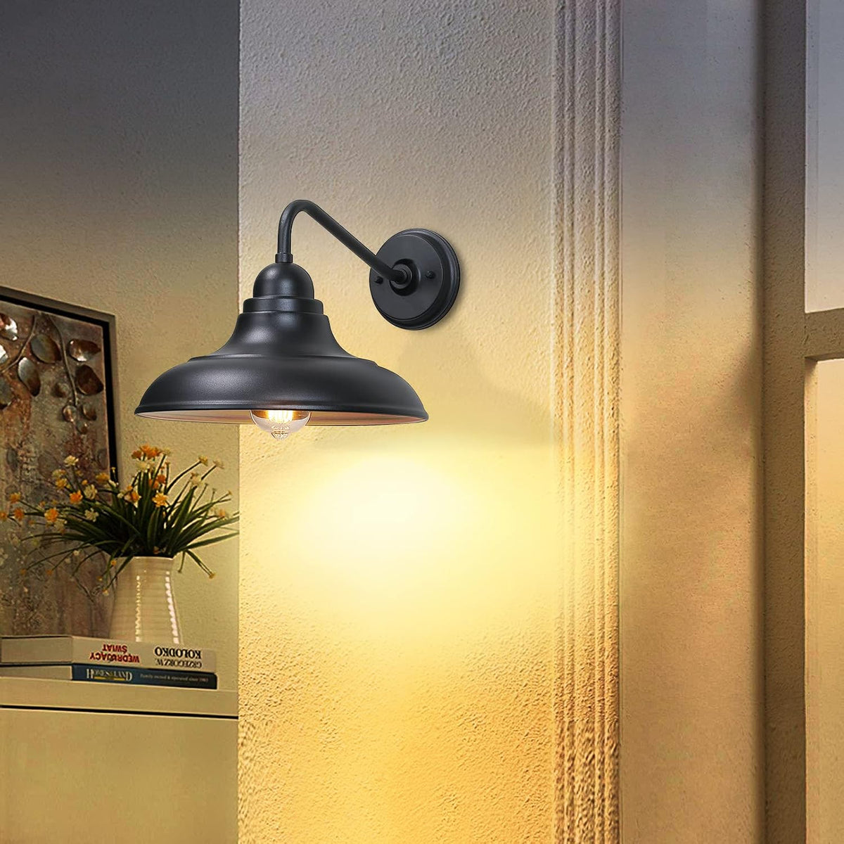 3 Pack Wall Lights Wall Mount for House Farmhouse Outdoor Wall Sconce Classic Barn Lights Outdoor & Indoor, 12"