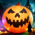 20FT Giant Inflatable Pumpkin Lighted Outdoor Halloween Decor with Blower