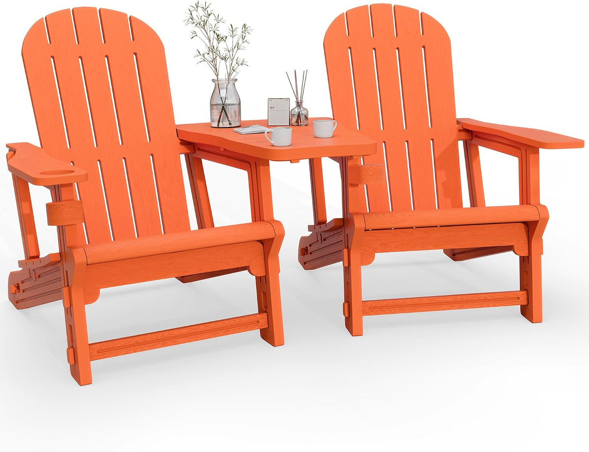 vongrasig adirondack chairs set of 2 with removable on a desk or shelf