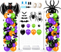 Kasyat 2 Sets Halloween Balloon Column Kit, Bat, Spider