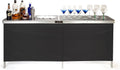 Trademark Innovations Portable Bar Table, Black