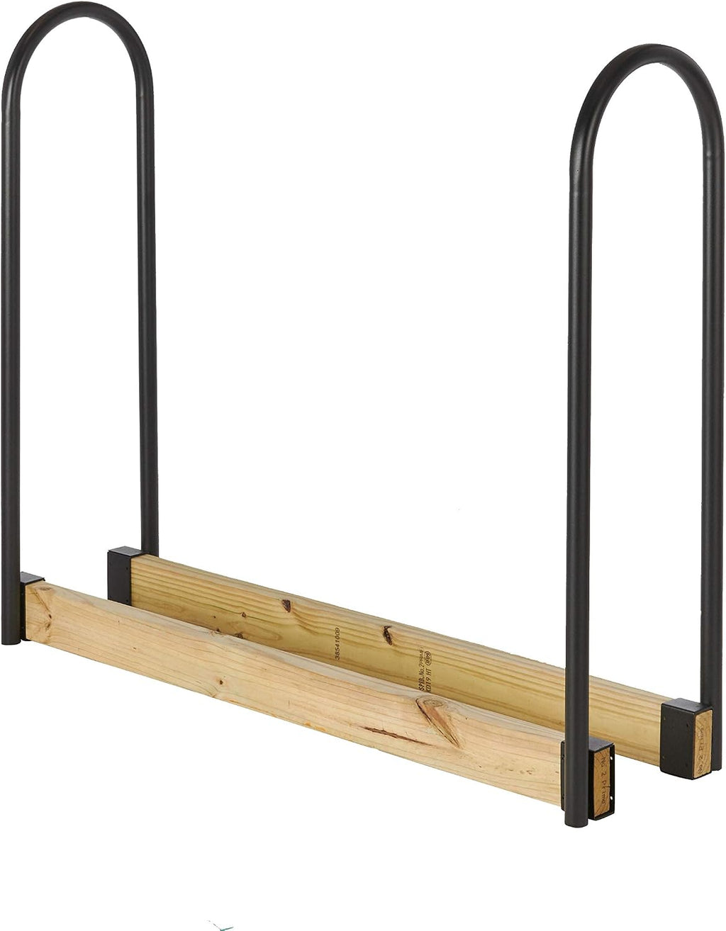 Outdoor Wood Rack for Firewood - Shelter Firewood Holder & Log Rack SLRA Adjustable Length, Outdoor Firewood Racks, Powder Coated Heavy Duty Firewood Rack, 1.25" Tubular Steel, Adj. L x 13" D x 45" HA