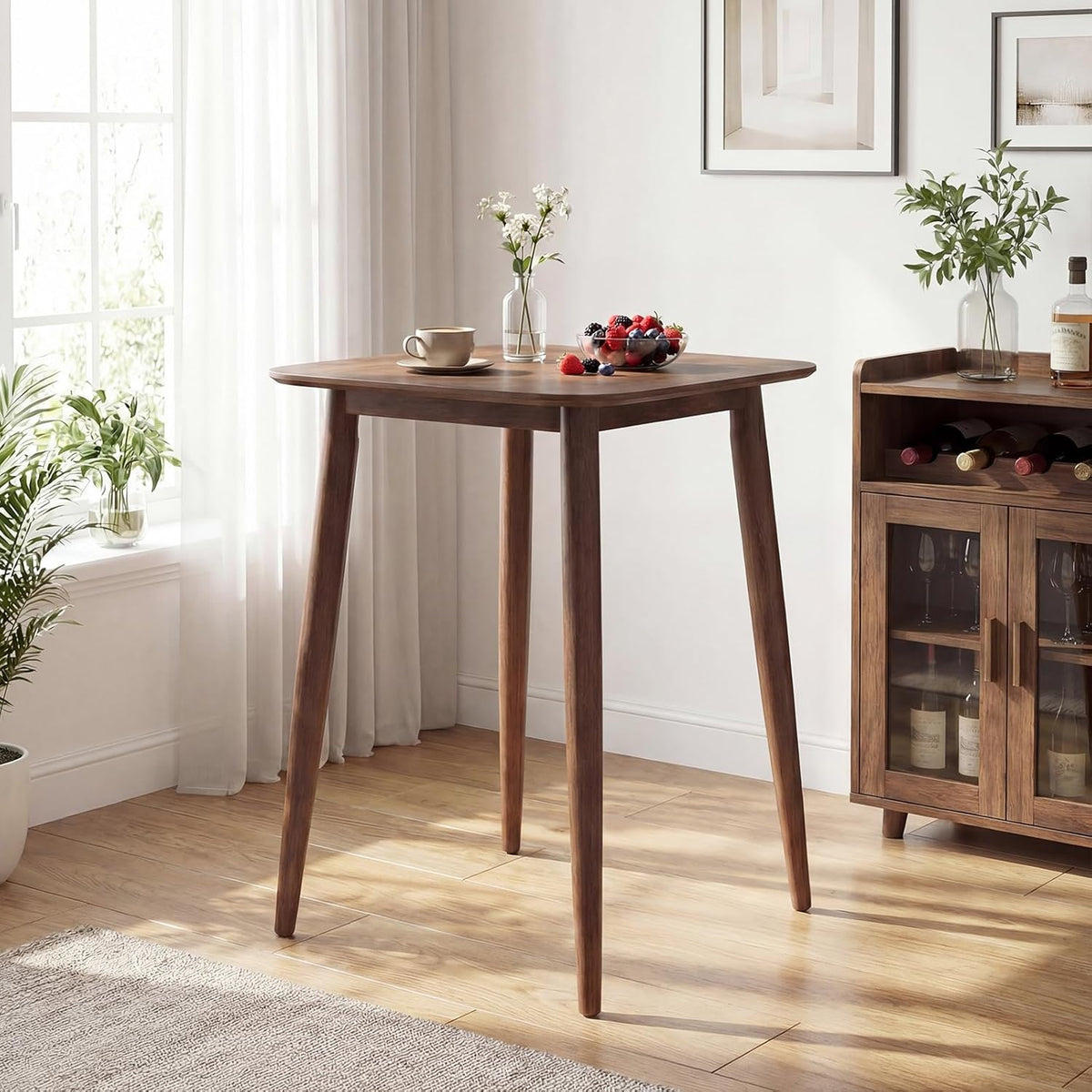 COSTWAY 36 Inch Counter Height Dining Table