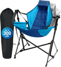 Wise Owl Outfitters Hammock Camping Chair for Adults, Adjustable, Blue
