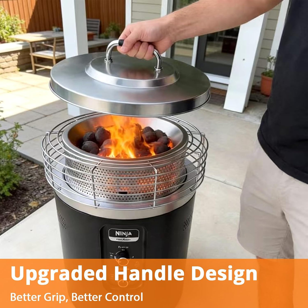 Fire Pit Lid for Ninja Fireside360, Cover for Ninja Fireside360 Accessories