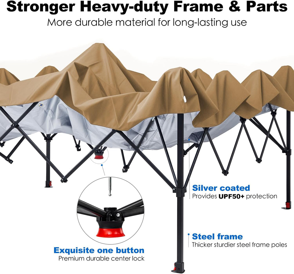 gafete pop up canopy tent outdoor sidewall one, package contents