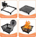 17-Inch Portable Fire Pit with Carry Bag|