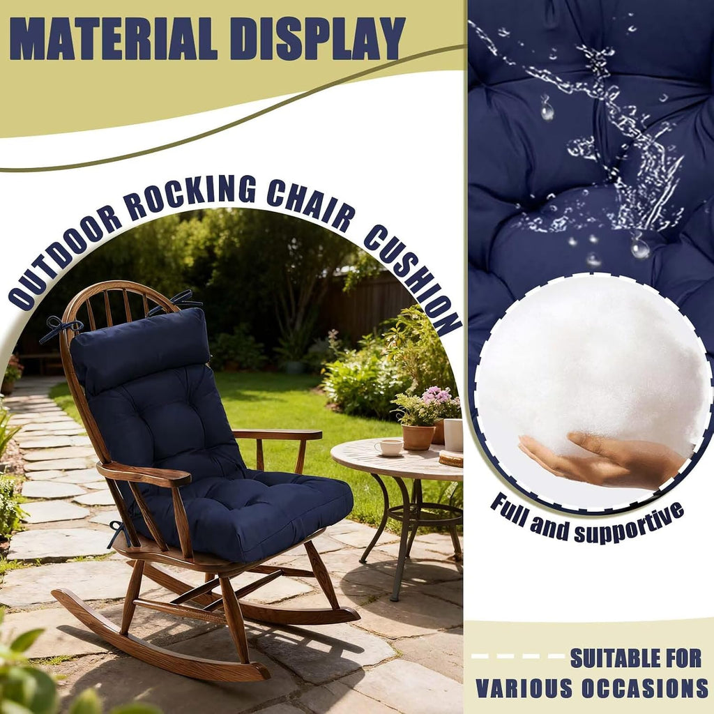 blue grey outdoor chair cushions for patio, package contents