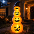 8FT Halloween Inflatable Stacked Pumpkins Outdoor Party Decor