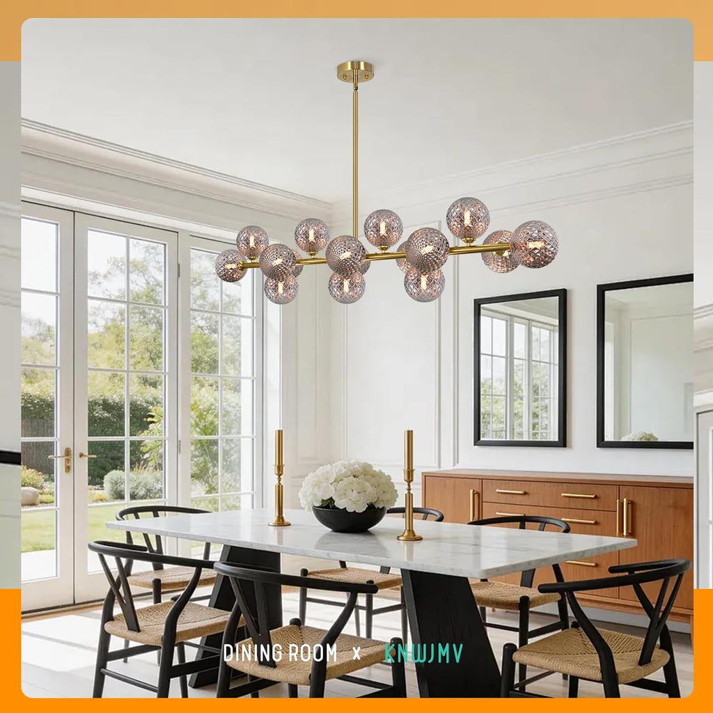 chandeliers for dining room linear island light mid on a desk or shelf