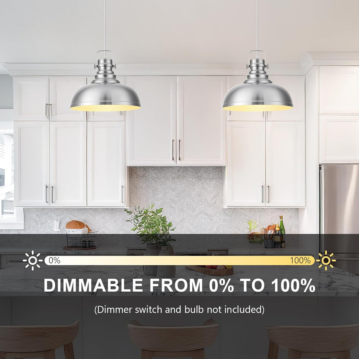 12 inch farmhouse pendant lights kitchen island, 2 showing dimensions