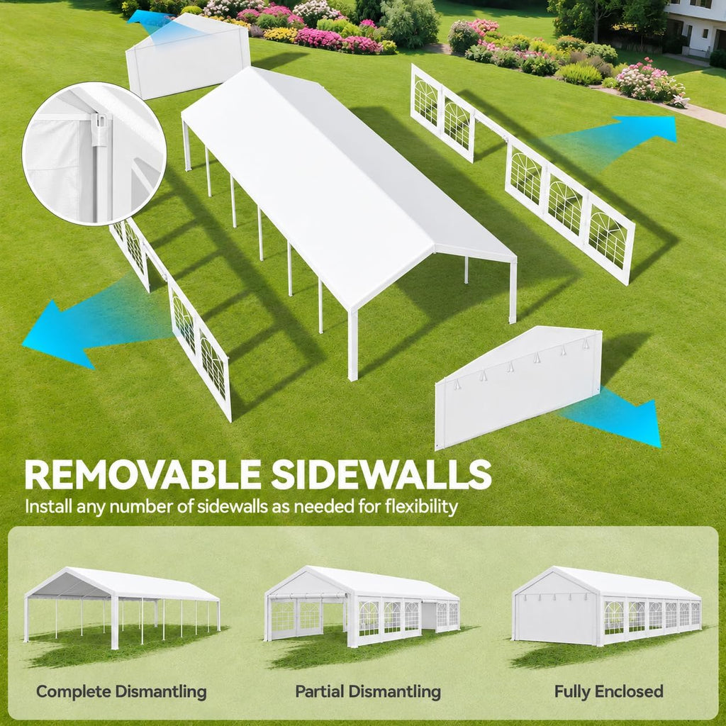 YITAHOME 20x40FT Party Tent Heavy Duty Wedding Tent