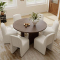 Hyfirm Upholstered Dining Chairs Set of 6, No Assembly Reception Chairs
