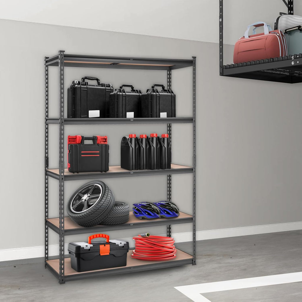 VEVOR Storage Shelves 5-Tier Adjustable 2000 lbs 48"x18"x72" Shelving Unit