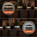 APONUO Solar Post Cap Lights 4x4 5x5 6x6, IP64 Waterproof