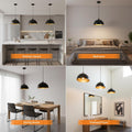3 Pack Black Pendant Lights Kitchen Island, 11.8'' Modern Dome Pendant Light Farmhouse Hanging Light Fixture for Dining Room Restaurant Foyer Bar Cafe Sink