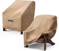 Adirondack Outdoor Chair Covers Waterproof 33"Wx35"Dx36"H, Brown