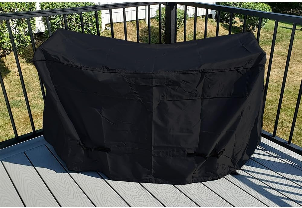 Outdoor Bar Height Dining Set Cover for Patio Bistro Sets 3 Piece