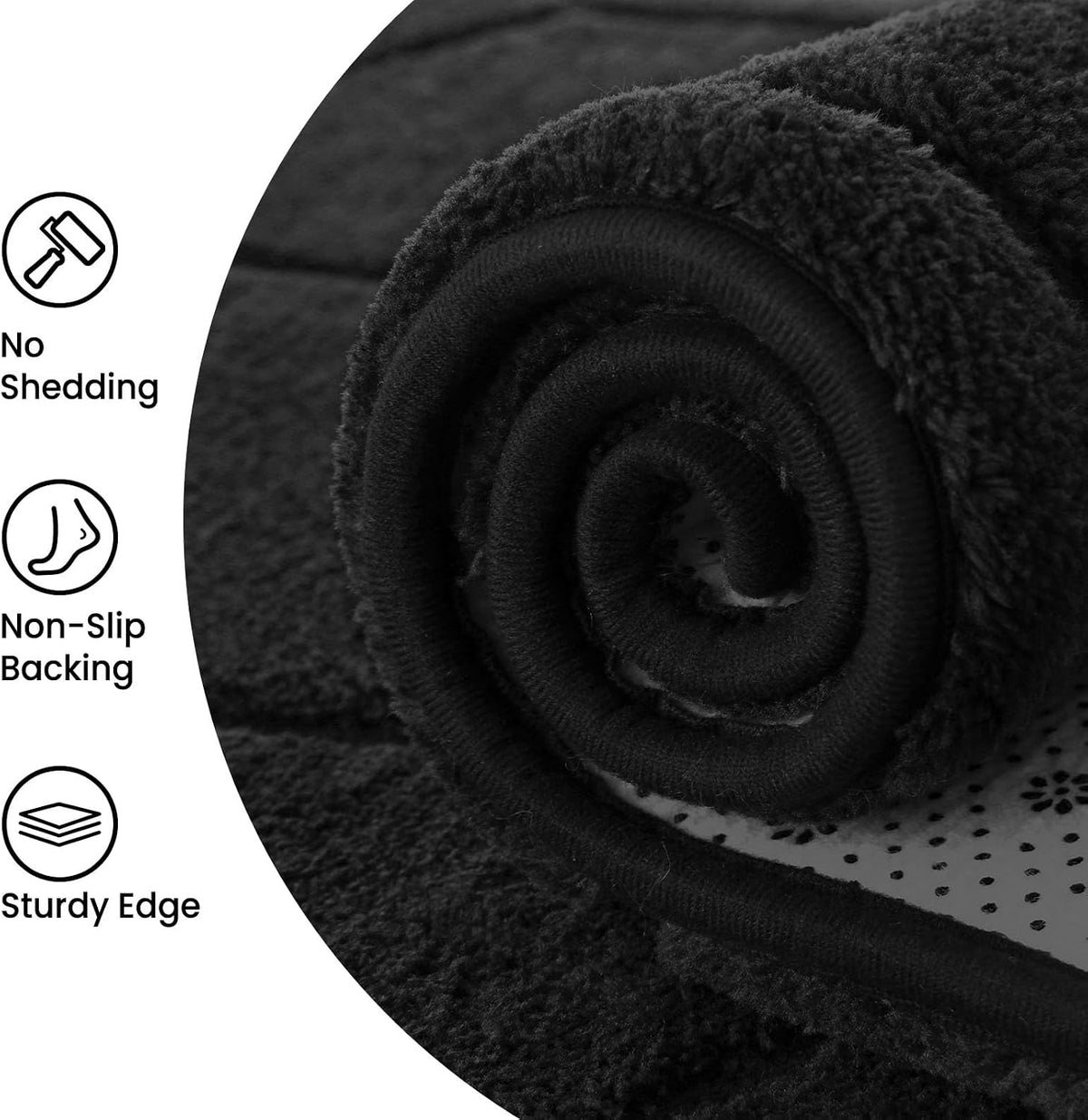 Sour Lemon Area Rugs 10x14 Living Room Bedroom, Exta Large Carpet Black