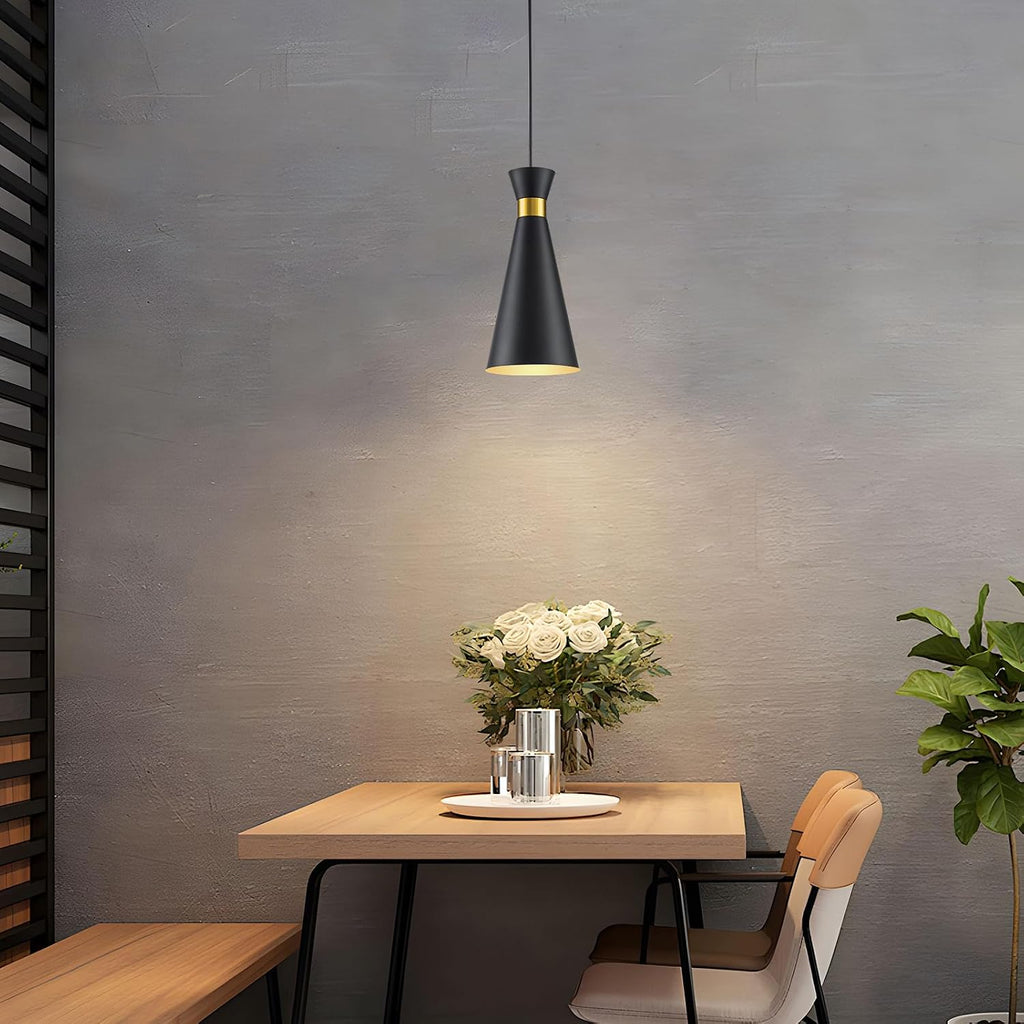2026 New Pendant Lights Kitchen Island 3 Pack 13"H Gold Black Pendant Light