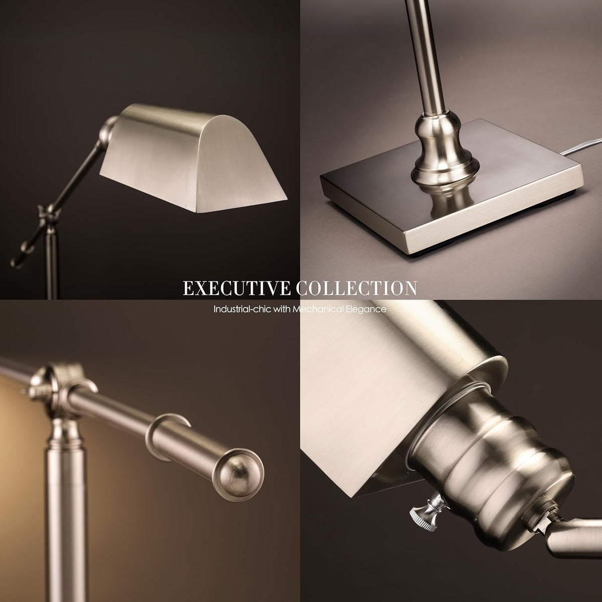O’Bright - Pharmacy Floor Lamp (Brushed Nickel)