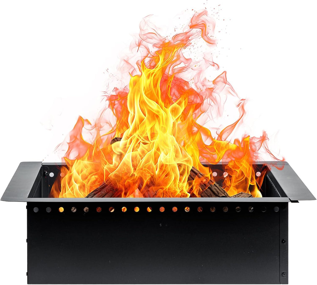 42 inch Outdoor Fire Pit Liner, Square Heavy Duty Fire Pits