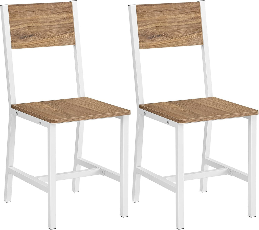 VASAGLE Dining Chair Set of 2, Kitchen Chairs