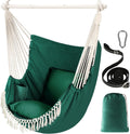 Chihee Hammock Chair Max 500 Lbs 2 Cushions Spreader Bar Strap Carabiner