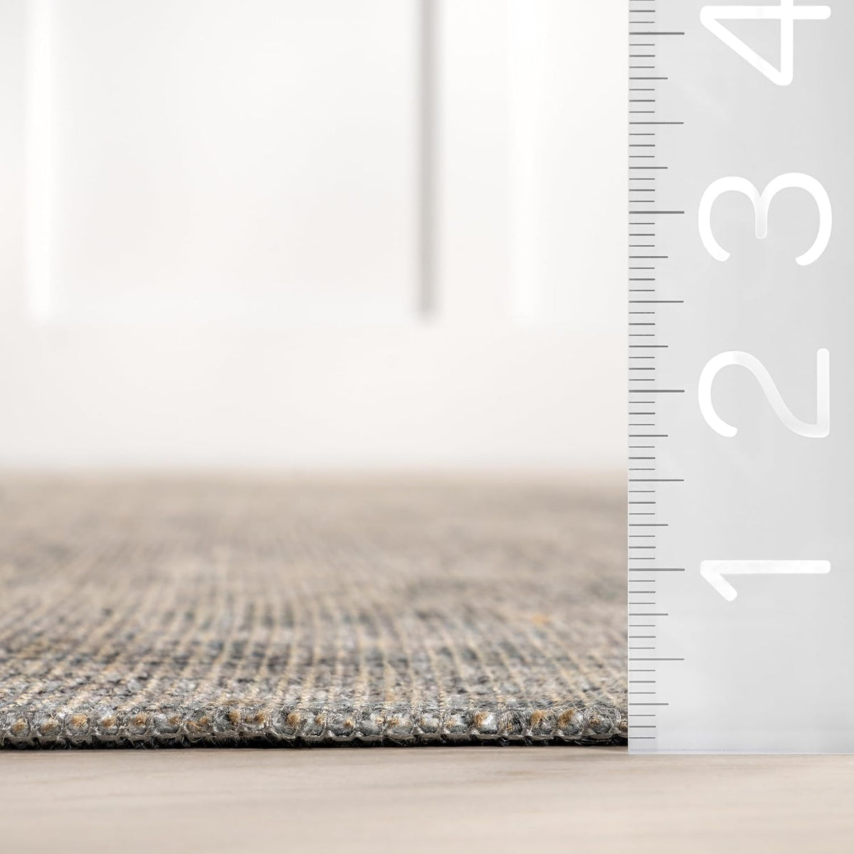 nuLOOM Cally Grey Medallion Power Loomed Area Rug, 10' x 13'